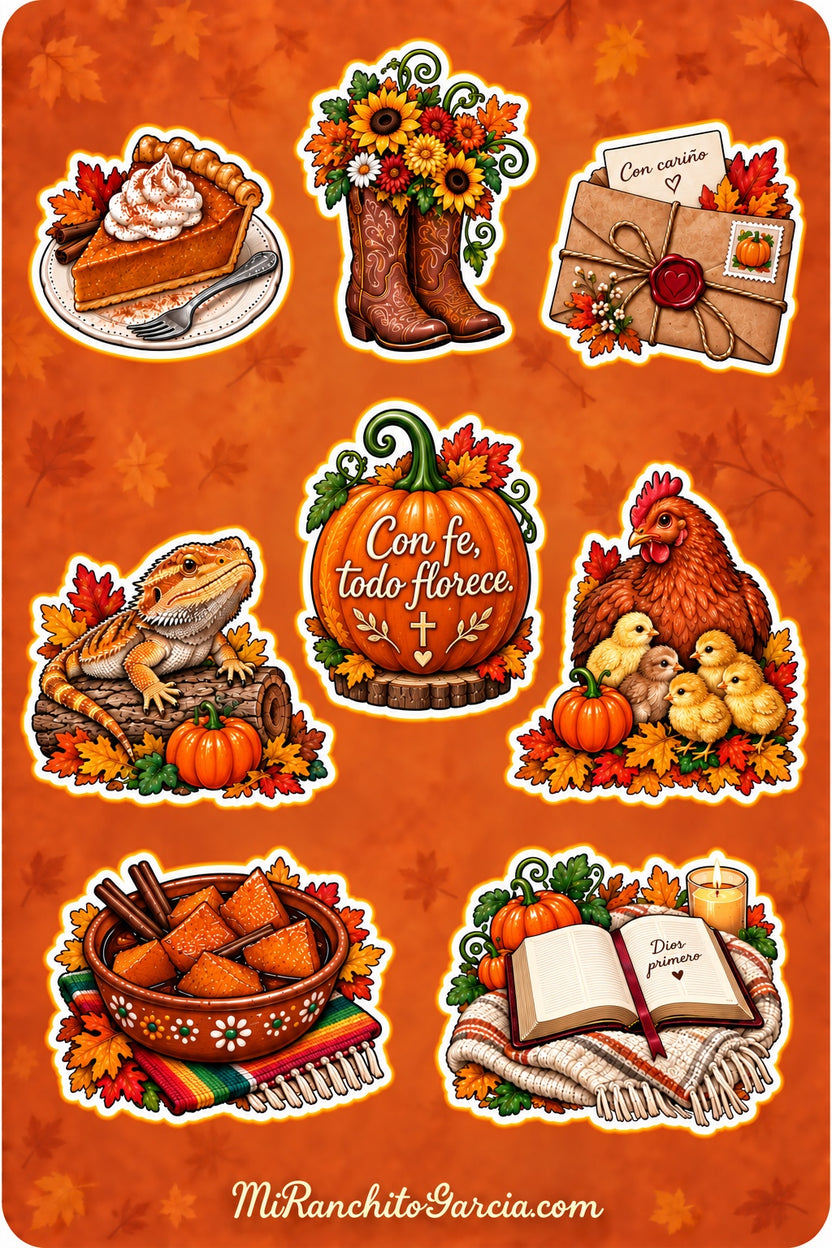 Mi Ranchito Garcia Sticker Sheet